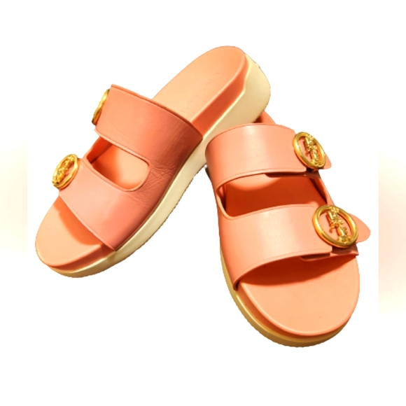 Coach sandals sz 5.5 - Picture 1 of 10